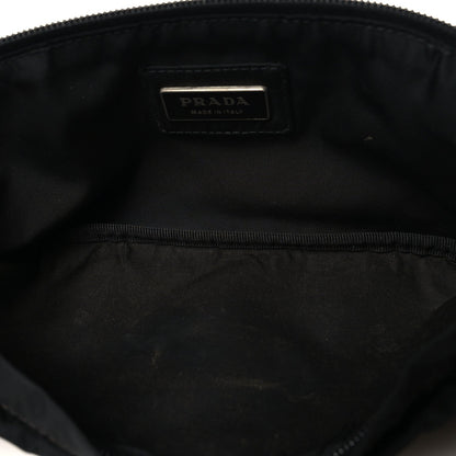 Tessuto Nylon Montagna Belt Bag Black