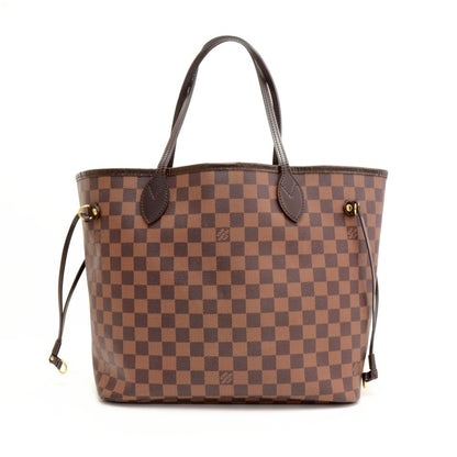 Louis Vuitto Dameir Ebene Canvas Neverfull MM Shoulder Bag