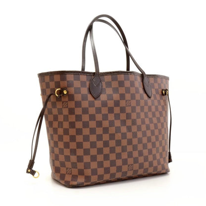 Louis Vuitto Dameir Ebene Canvas Neverfull MM Shoulder Bag