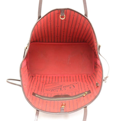 Louis Vuitto Dameir Ebene Canvas Neverfull MM Shoulder Bag