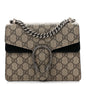 GG Supreme Monogram Mini Dionysus Shoulder Bag Black