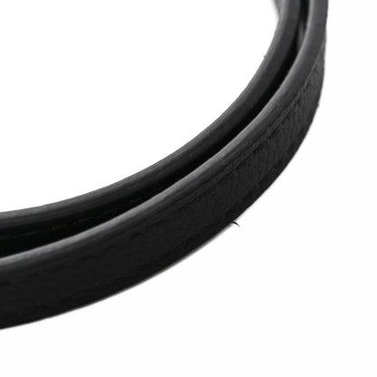 Grained Calfskin Intrecciato Mini Arco Tote Black