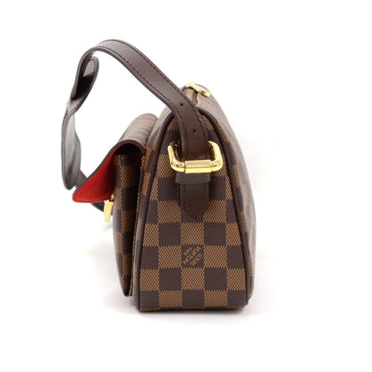 Louis Vuitto Ravello GM Damier Ebène Canvas Shoulder Bag