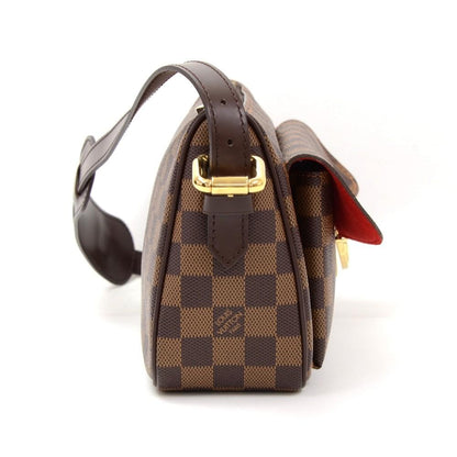 Louis Vuitto Ravello GM Damier Ebène Canvas Shoulder Bag