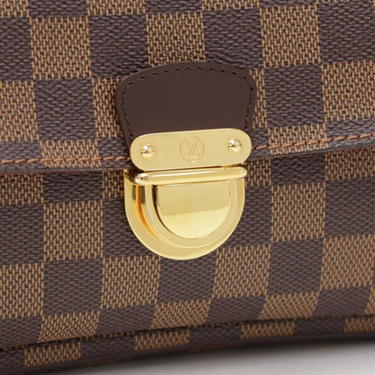 Louis Vuitto Ravello GM Damier Ebène Canvas Shoulder Bag