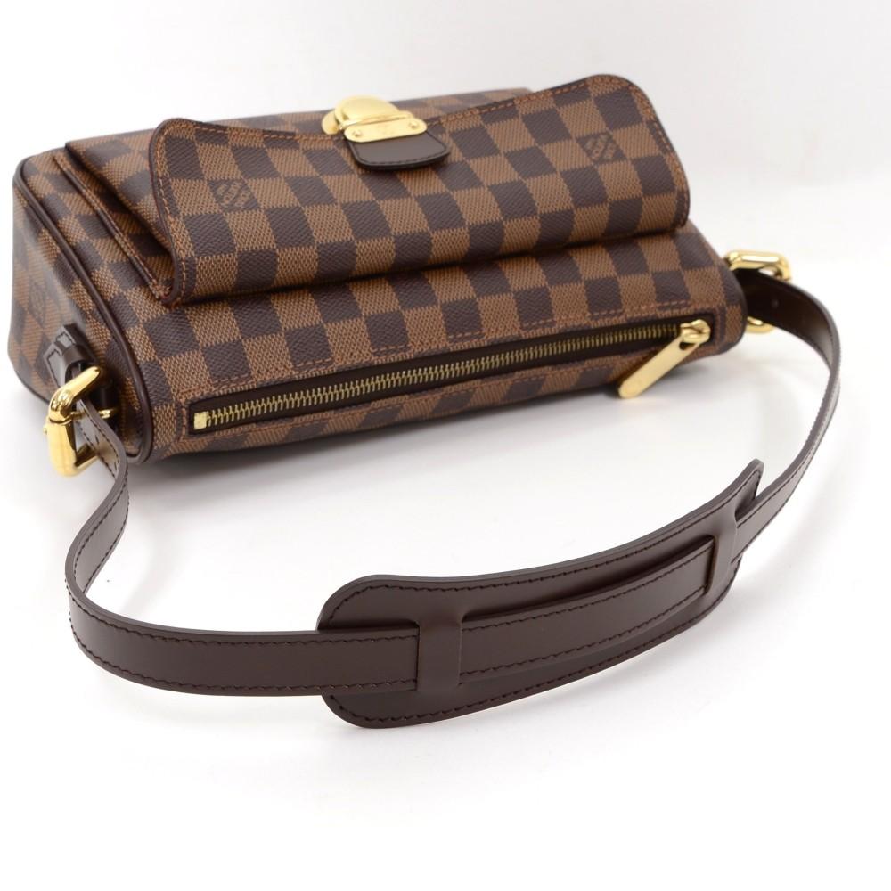 Louis Vuitto Ravello GM Damier Ebène Canvas Shoulder Bag