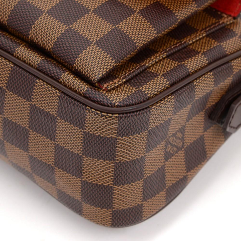 Louis Vuitto Ravello GM Damier Ebène Canvas Shoulder Bag