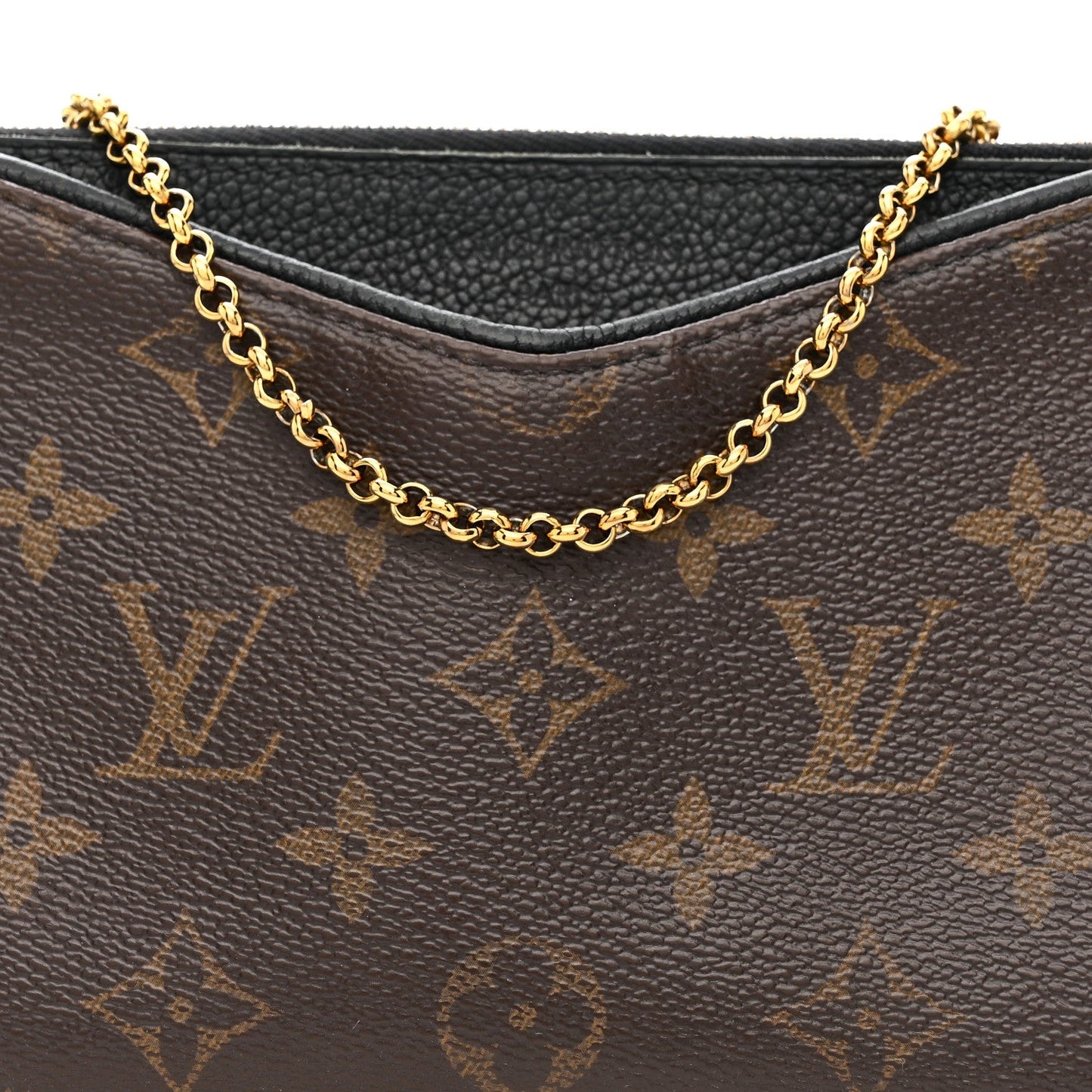 Monogram Pallas Clutch Black