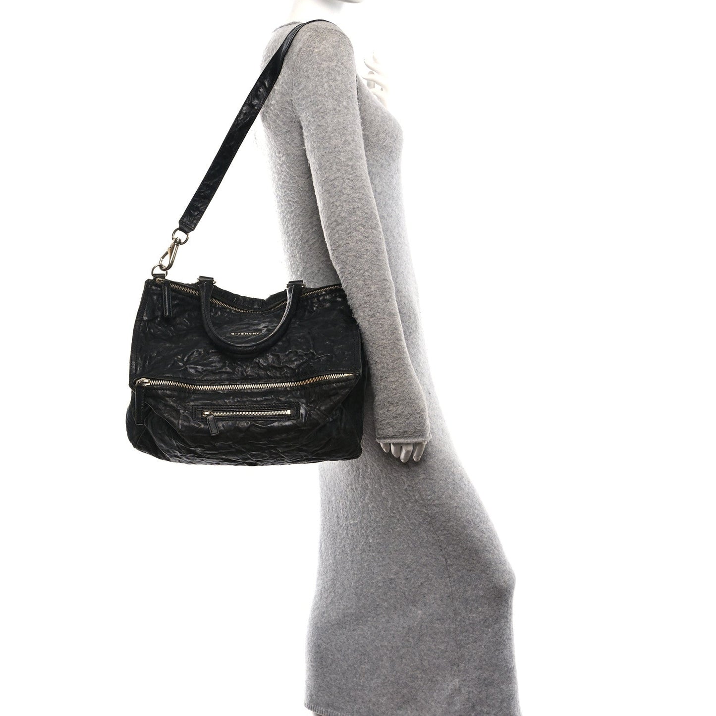 Tumbled Sheepskin Large Pandora Black