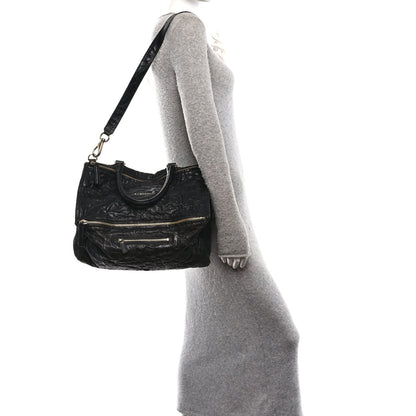 Tumbled Sheepskin Large Pandora Black