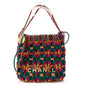 Calfskin Macrame Mini Chanel 22 Green Purple Yellow