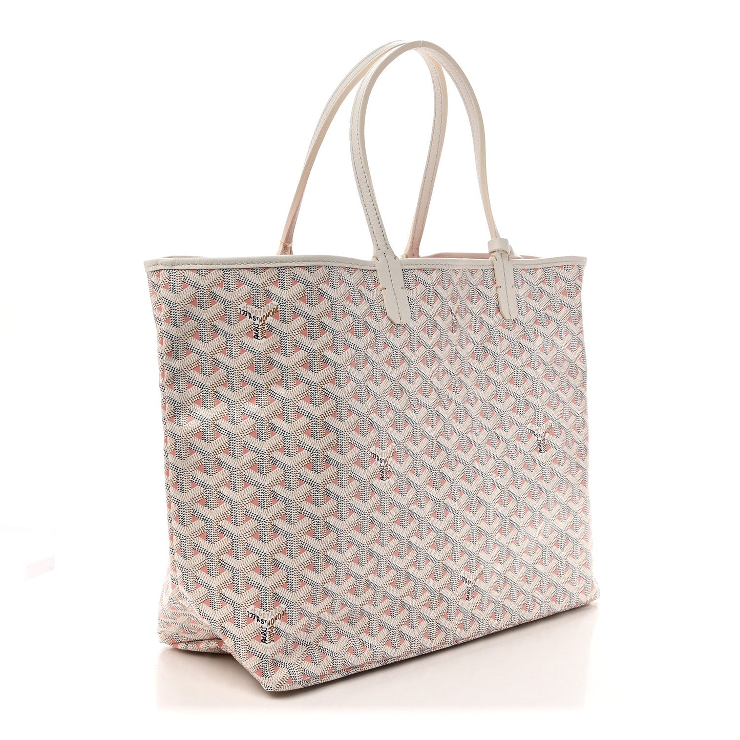 Goyardine Saint Louis Claire Voie PM White Pink