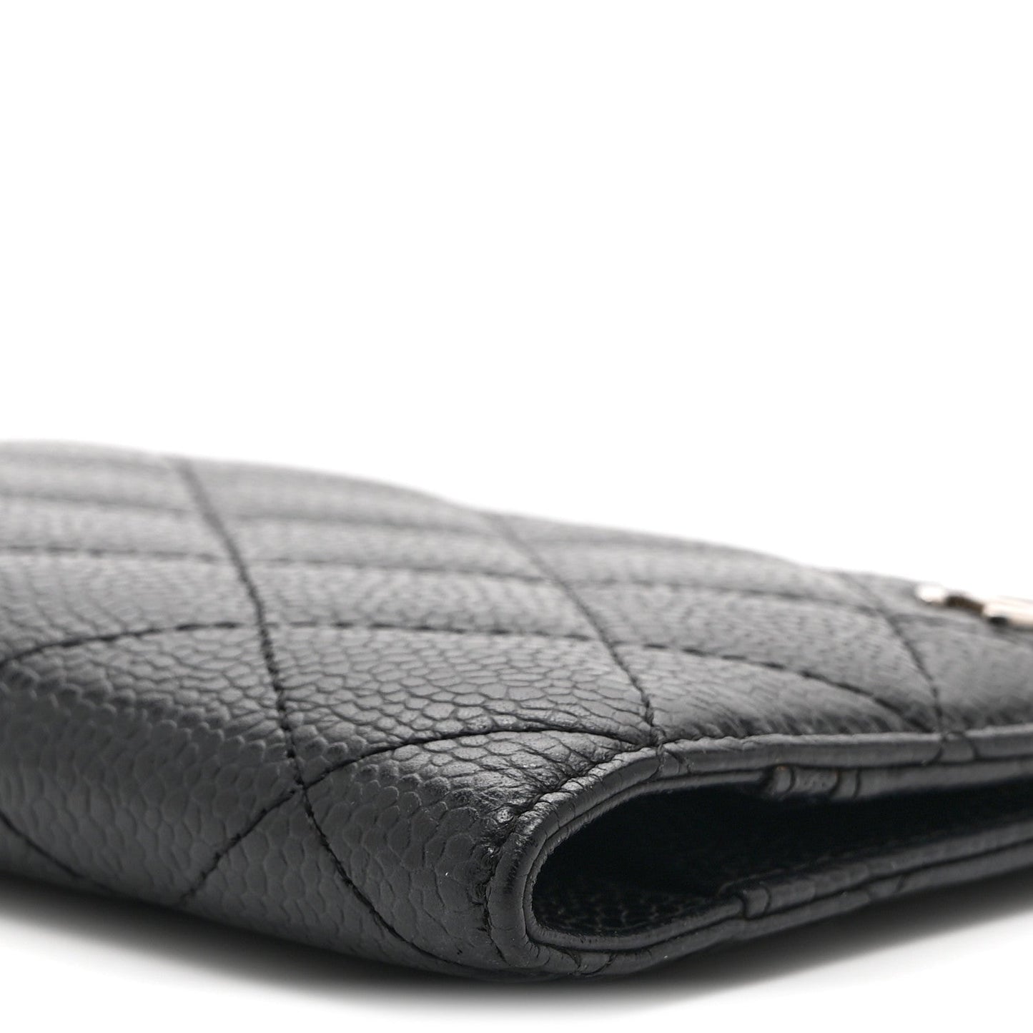 Caviar Quilted Agenda Cover Black