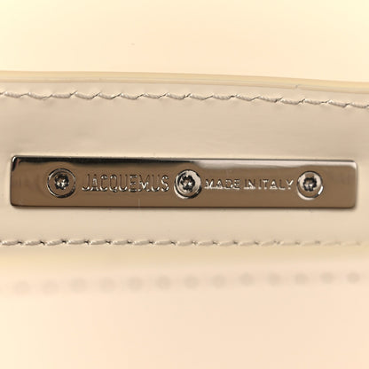 Smooth Calfskin Metal Flap Le Grand Bambino Light Ivory