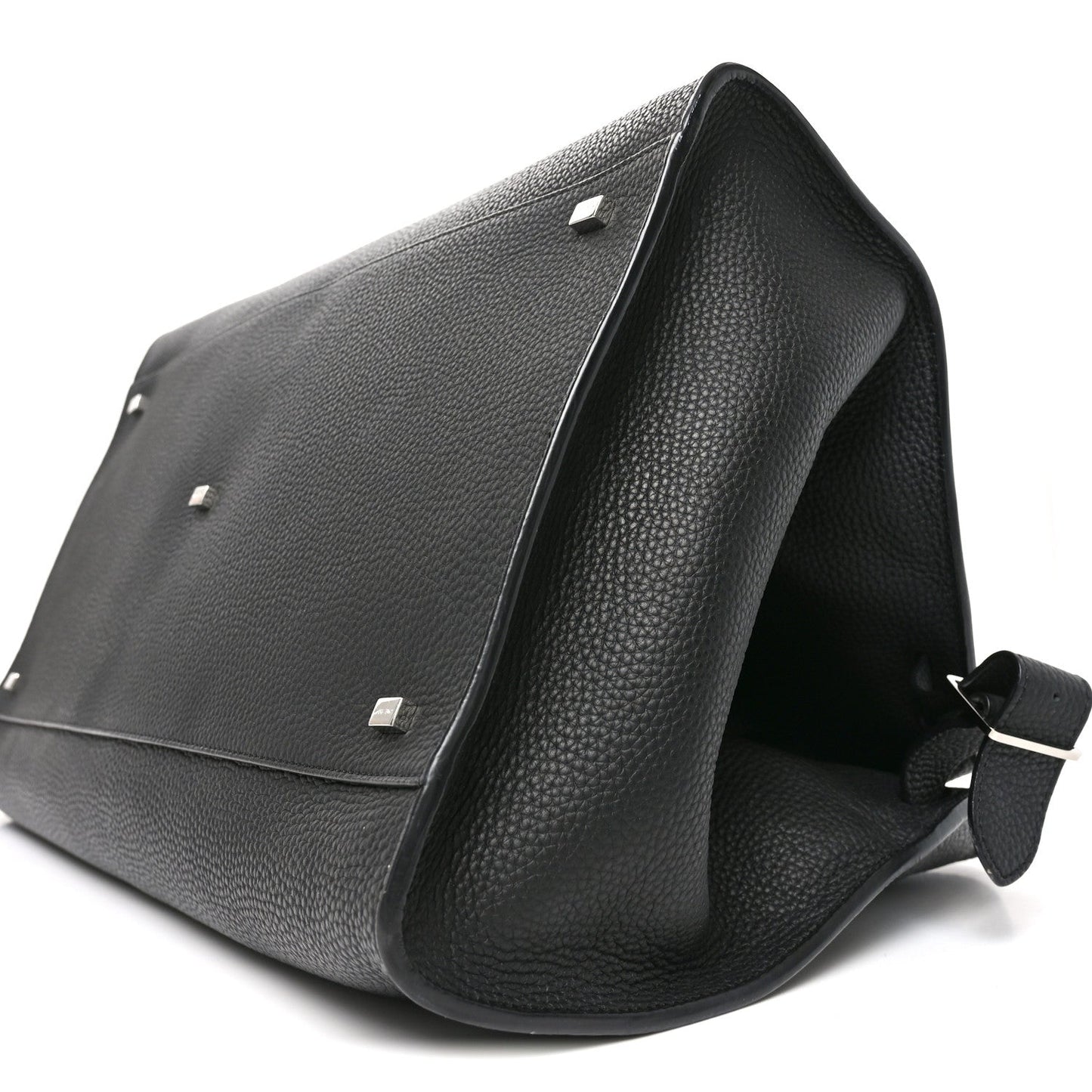 Grained Calfskin Soft Margaux 17 Black