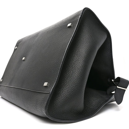 Grained Calfskin Soft Margaux 17 Black