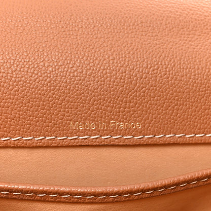 Grained Rodeo Calfskin Surpique Mini Brillant Satchel Vegetal Ivory