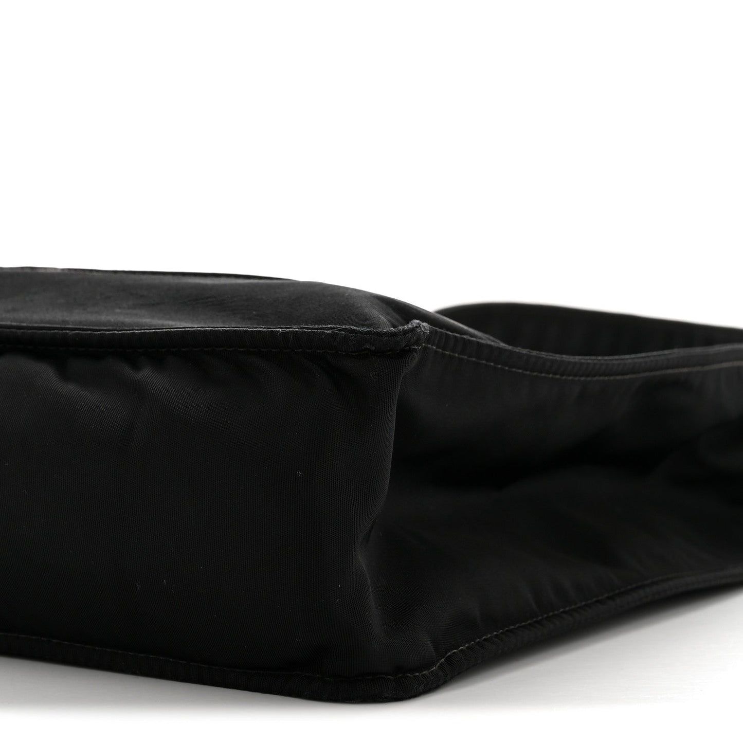 Nylon Button CC Tote Black