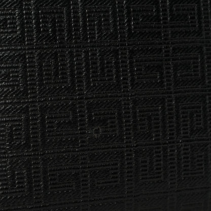 4G Coated Canvas Logo Medium G Tote Black
