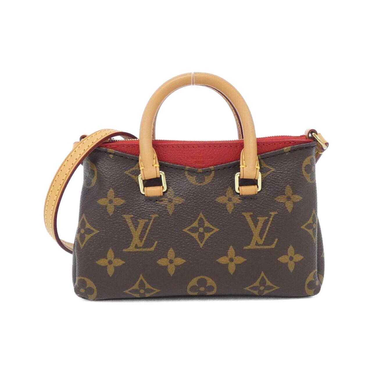 Louis Vuitton Nano Pallas Monogram Shoulder Bag
