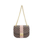 Louis Vuitton Damier Wallet Coated Canvas Shoulder Bag