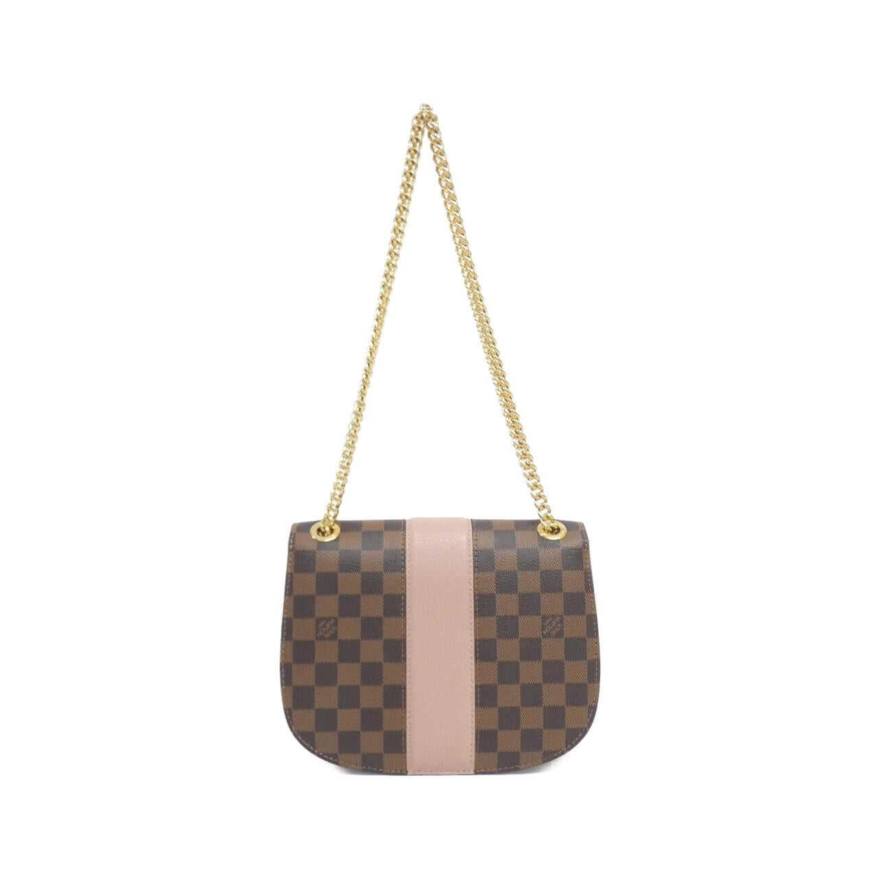 Louis Vuitton Damier Wallet Coated Canvas Shoulder Bag