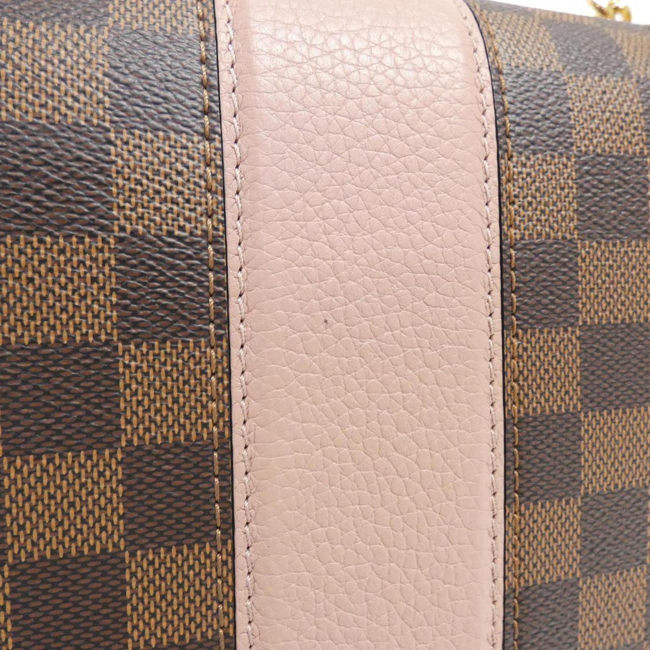 Louis Vuitton Damier Wallet Coated Canvas Shoulder Bag
