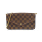 Louis Vuitton Pochette Felicie Damier Shoulder Bag