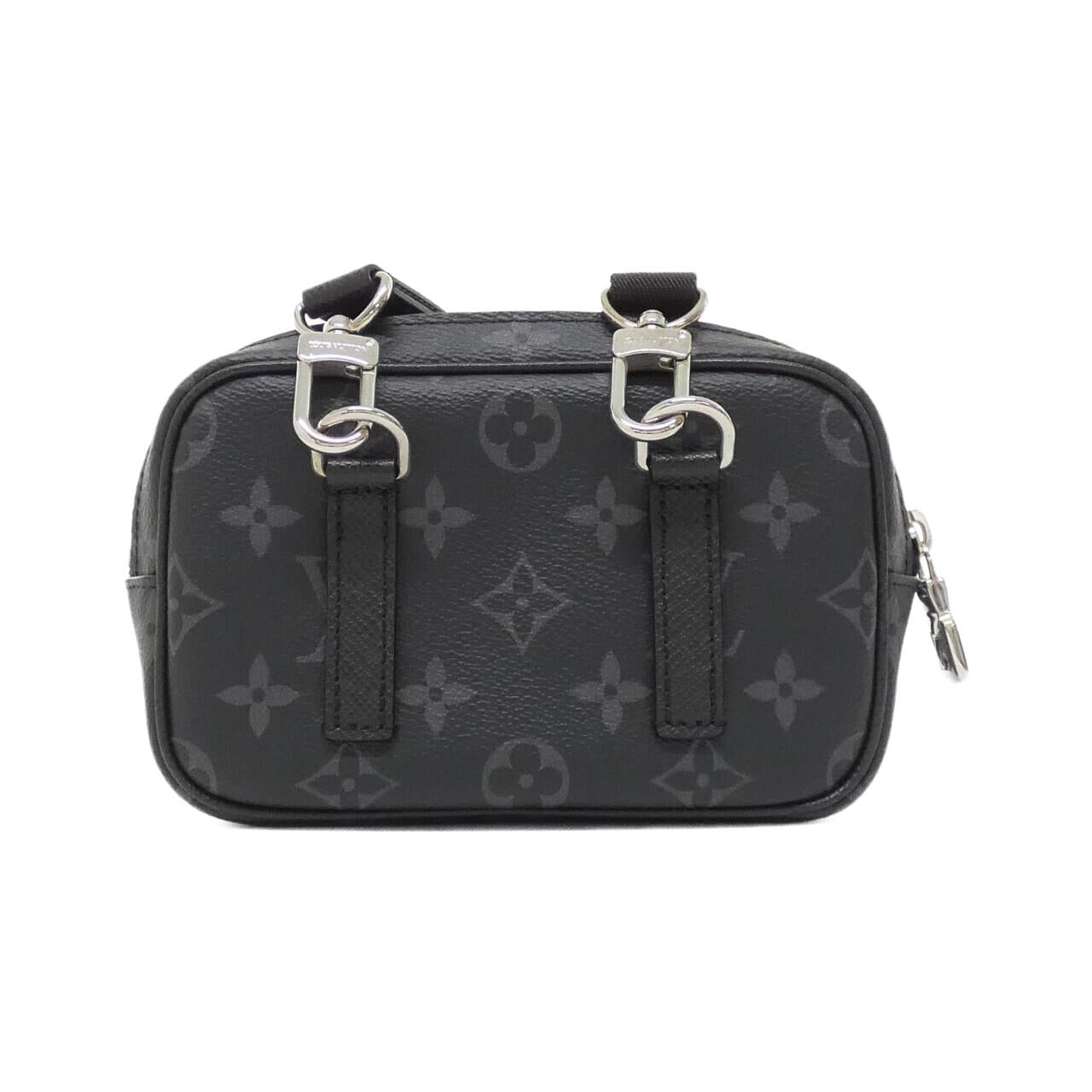 Louis Vuitton Taiga Lama Outdoor Pochette Coated Canvas Shoulder Bag