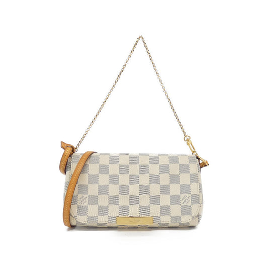 Louis Vuitton Favorite Damier Azur Shoulder Bag
