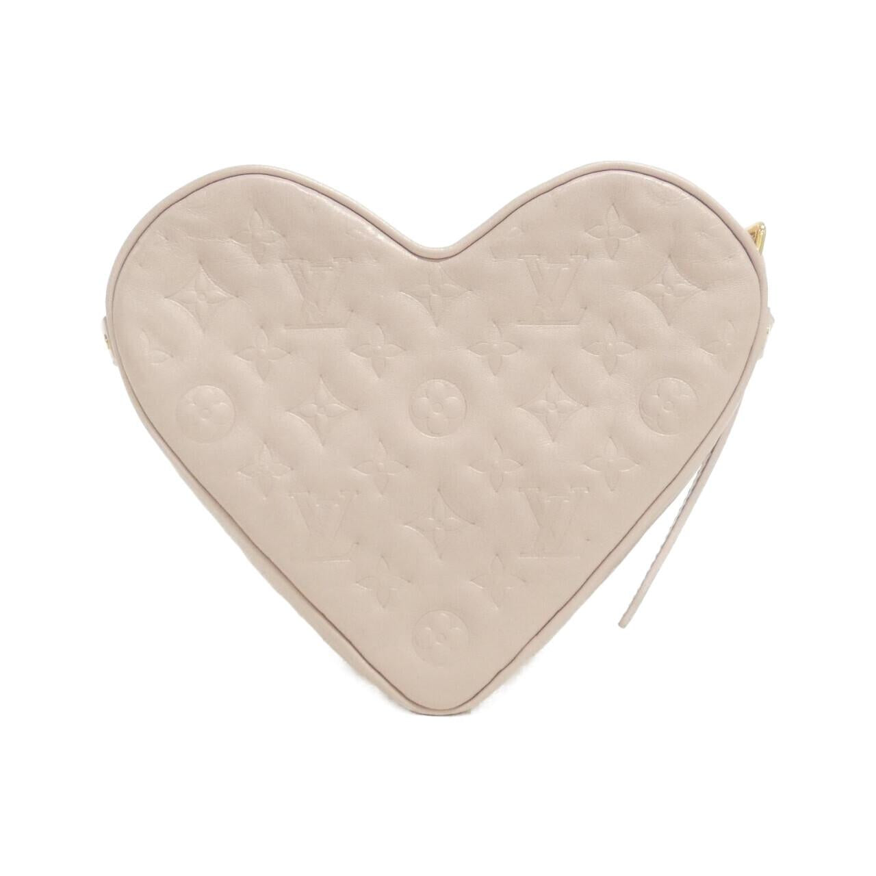 Louis Vuitton Monogram Sac Coeur Leather Shoulder Bag