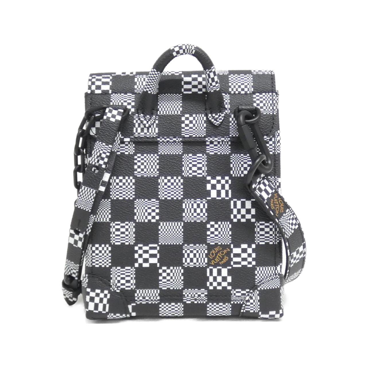 Louis Vuitton Damier Distorted Steamer XS Coated Canvas Shoulder Bag