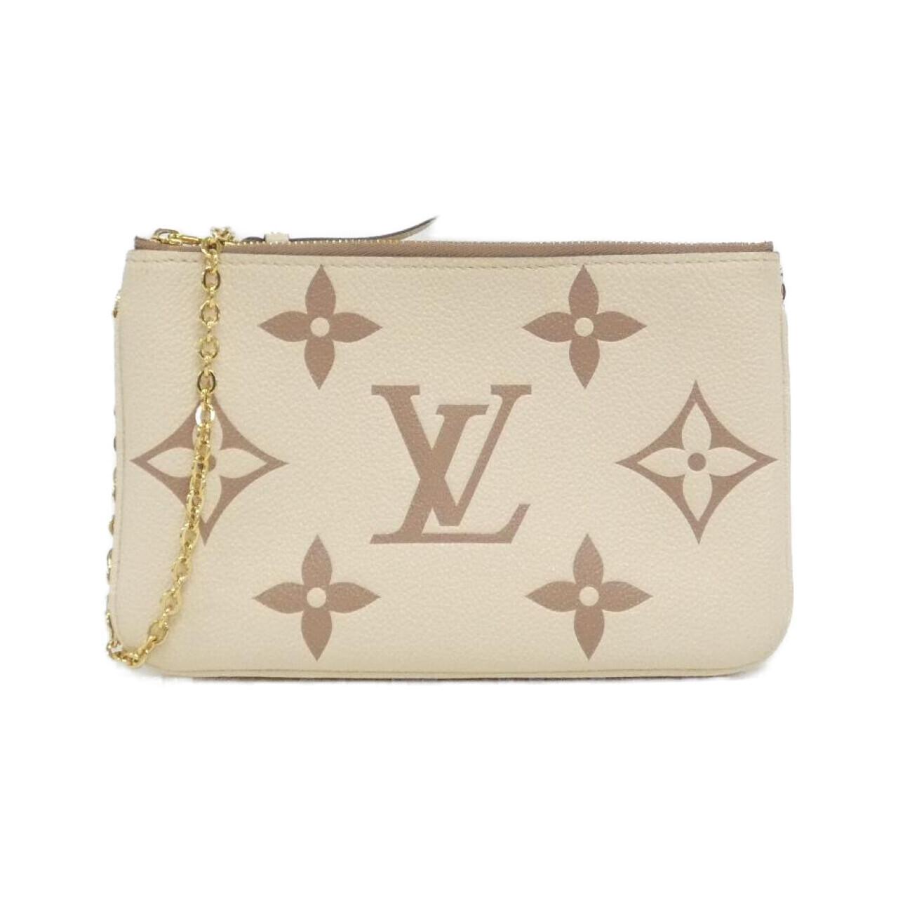 Louis Vuitton Pochette Double Zip Monogram Empreinte Shoulder Bag