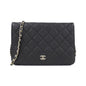 Chanel Timeless Classic Line Caviar Skin Chain Clutch
