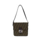 Fendi Mamma Baguette Canvas Shoulder Bag
