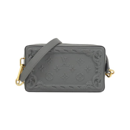 Louis Vuitton LV Ornament Soft Trunk Wallet Calf Shoulder Bag