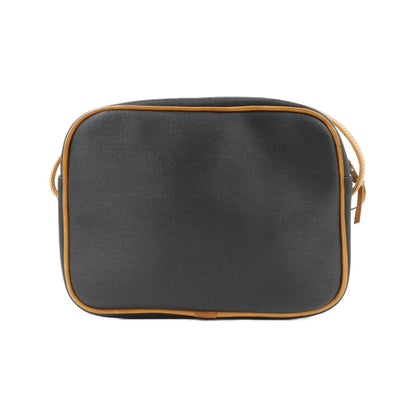 Christian Dior Coated Canvas Leather Shoulder Bag