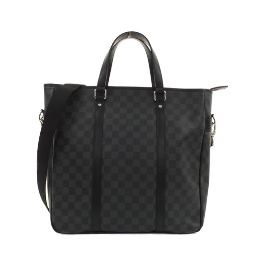 Louis Vuitton Tadao Damier Graphite Shoulder Bag