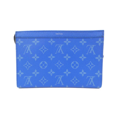 Louis Vuitton Taiga Lama Gaston Wearable Wallet Coated Canvas Calf Shoulder Bag