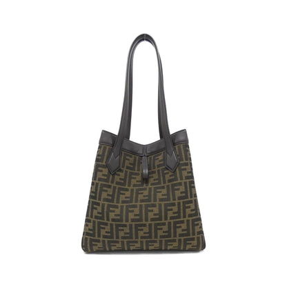 Fendi Origami MEDIUM Canvas Calf Shoulder Bag