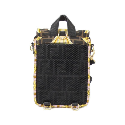 Fendi 7VZ068 AITI Nylon Calf Shoulder Bag
