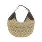 Gucci GG Canvas Leather Shoulder Bag
