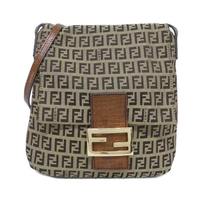 Fendi 8BT075 TN9 Canvas Shoulder Bag