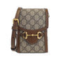 Gucci Horsebit 1955 GG Supreme Canvas Shoulder Bag