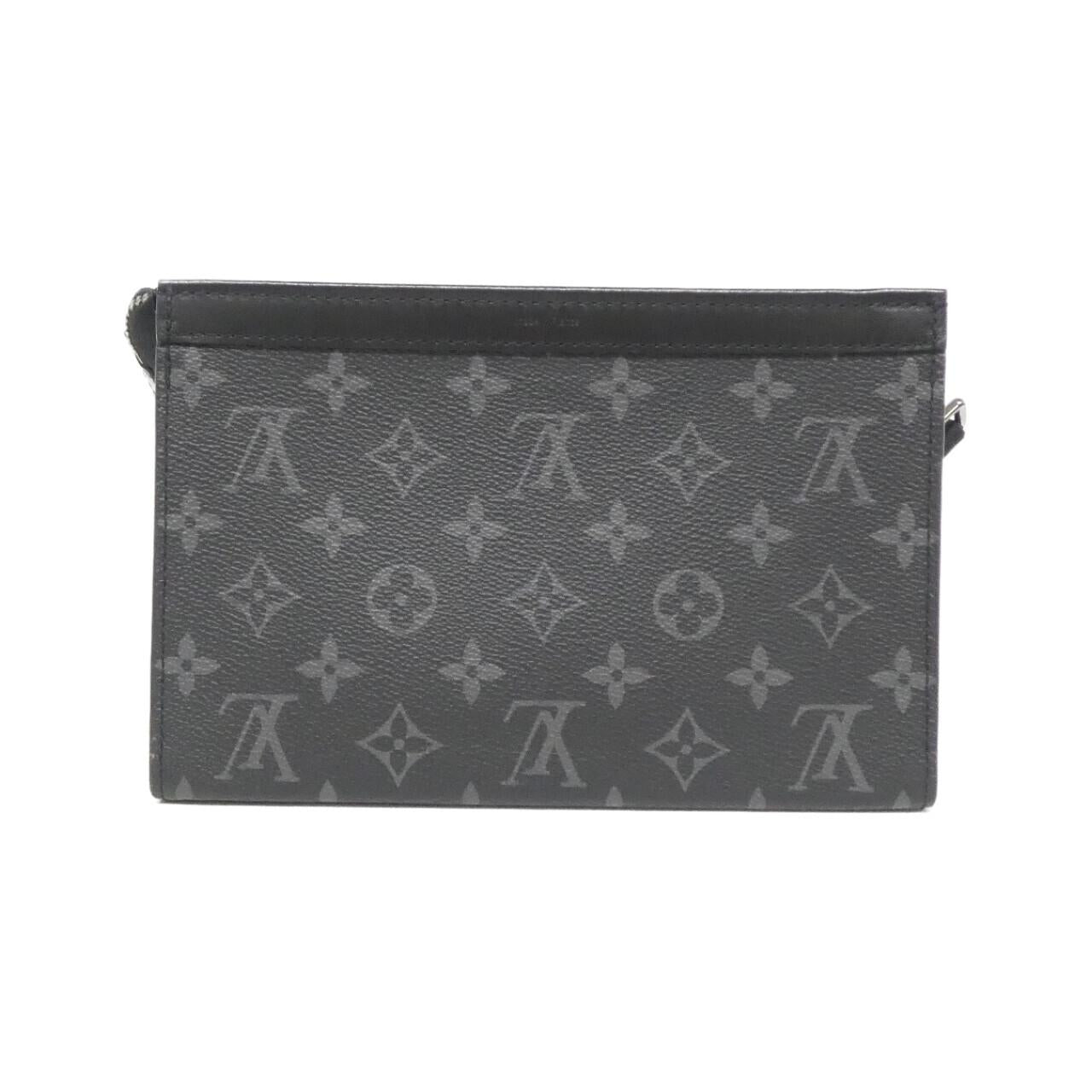 Louis Vuitton Gaston Wearable Wallet Monogram Coated Canvas Shoulder Bag