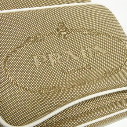 Prada 1BH038 LOGO JACQUARD Shoulder Bag