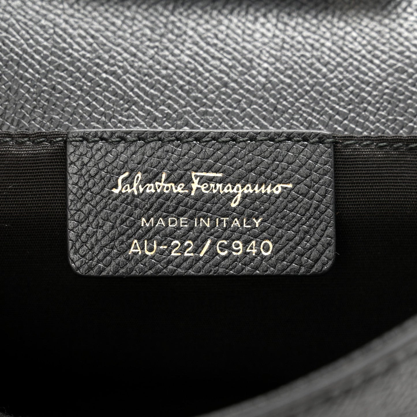 Hammered Calfskin Vara Bow Mini Bag Black
