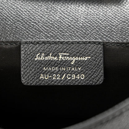 Hammered Calfskin Vara Bow Mini Bag Black