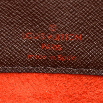 Louis Vuitto Musette Tango Damier Ebene Canvas Shoulder Bag