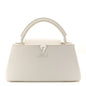 Taurillon Capucines East West MM Optic White